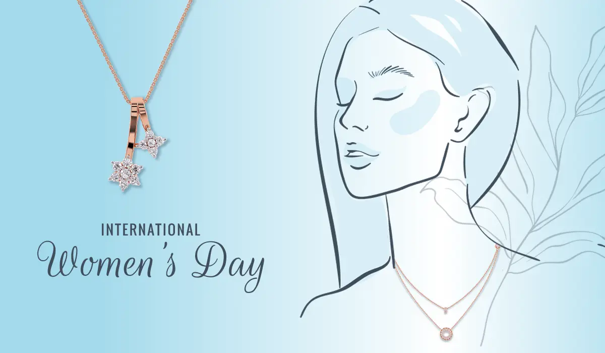 Diamond jewellery gift ideas on Women's Day