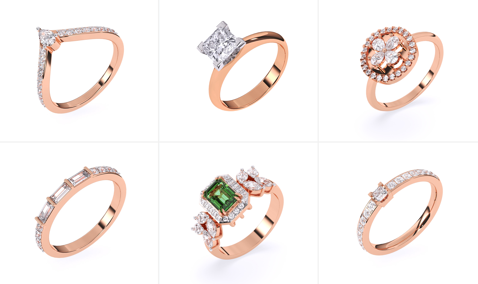 How to stack rings
