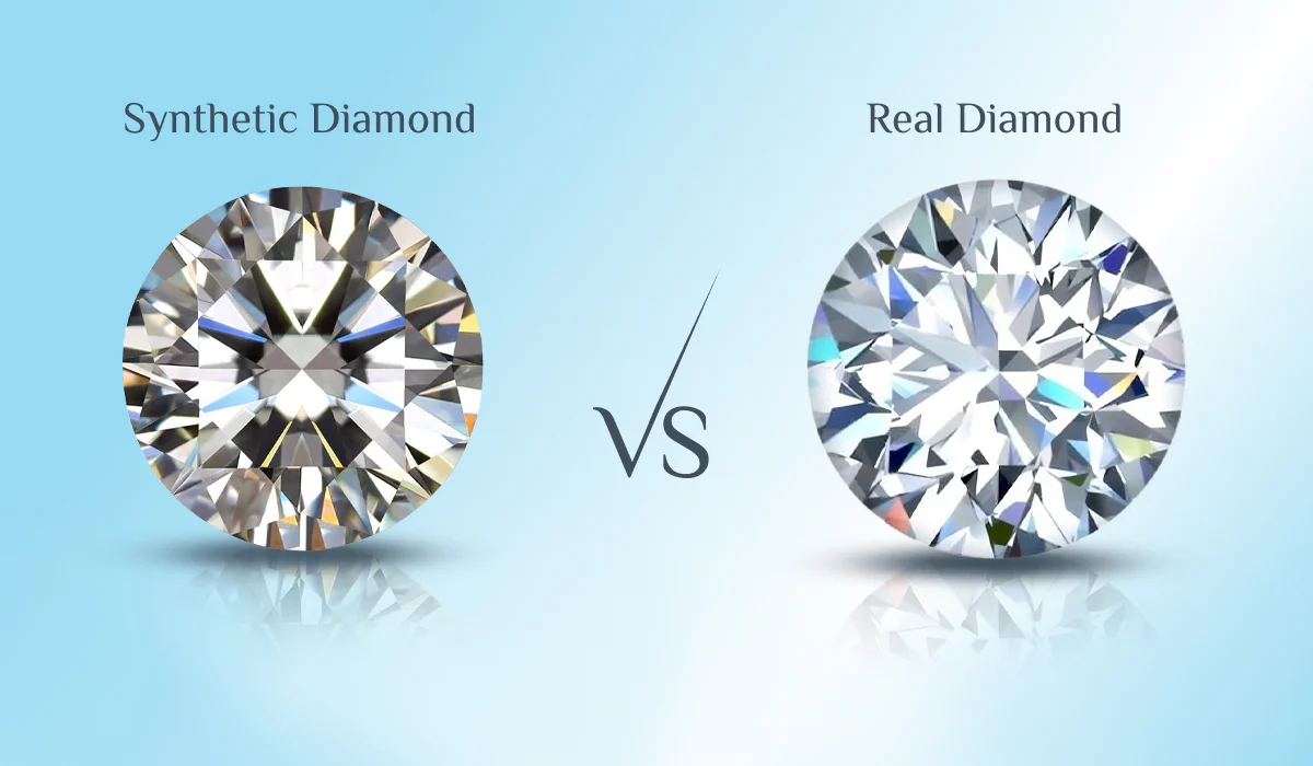 What is the difference between synthetic diamonds VS real diamonds