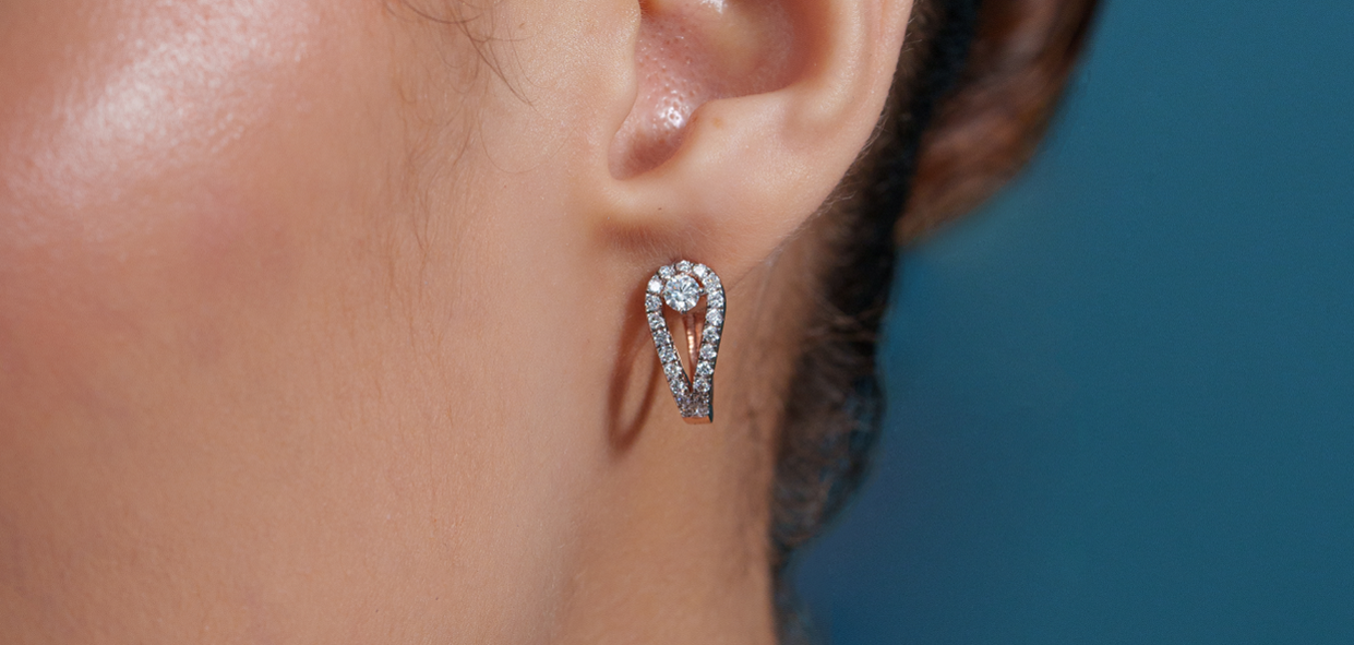 Lab Grown Diamond Daily Wear Earrings