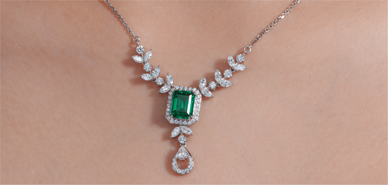 Lab Grown Diamond Heavy Necklaces