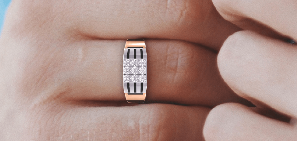 Lab Grown Diamond Men's Rings