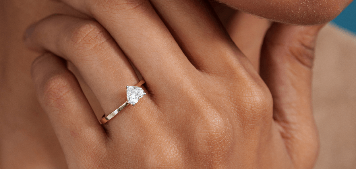 Lab Grown Diamond Solitaire Rings