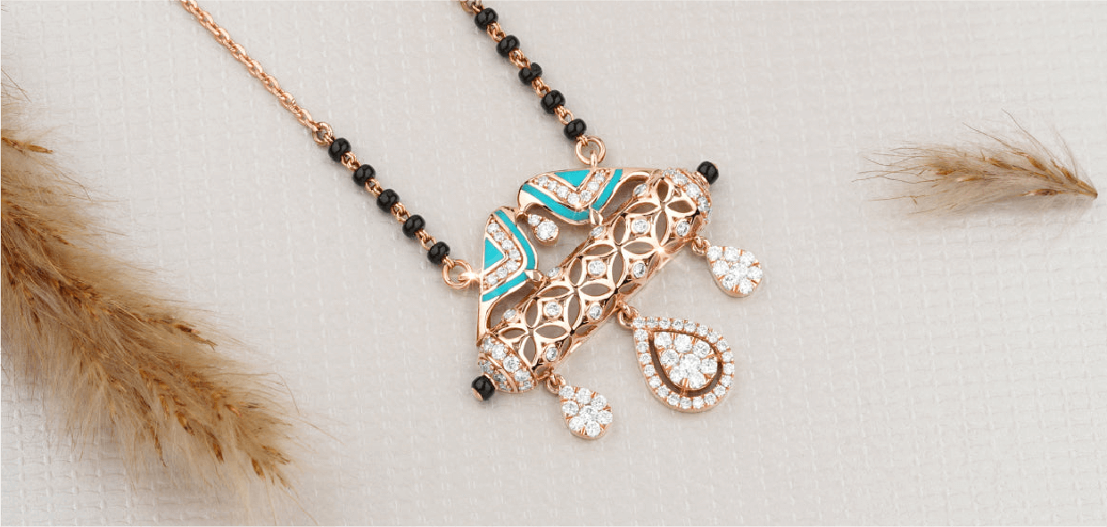 Lab Grown luxurious Fancy Mangalsutra