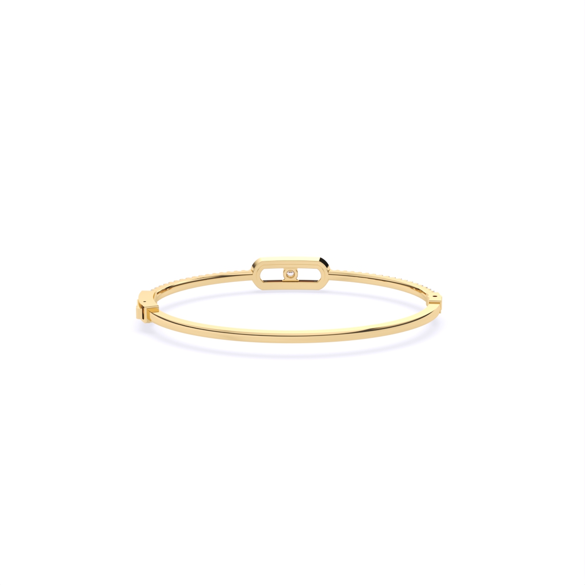 Sleek And Stylish Kada Style Diamond Bracelet