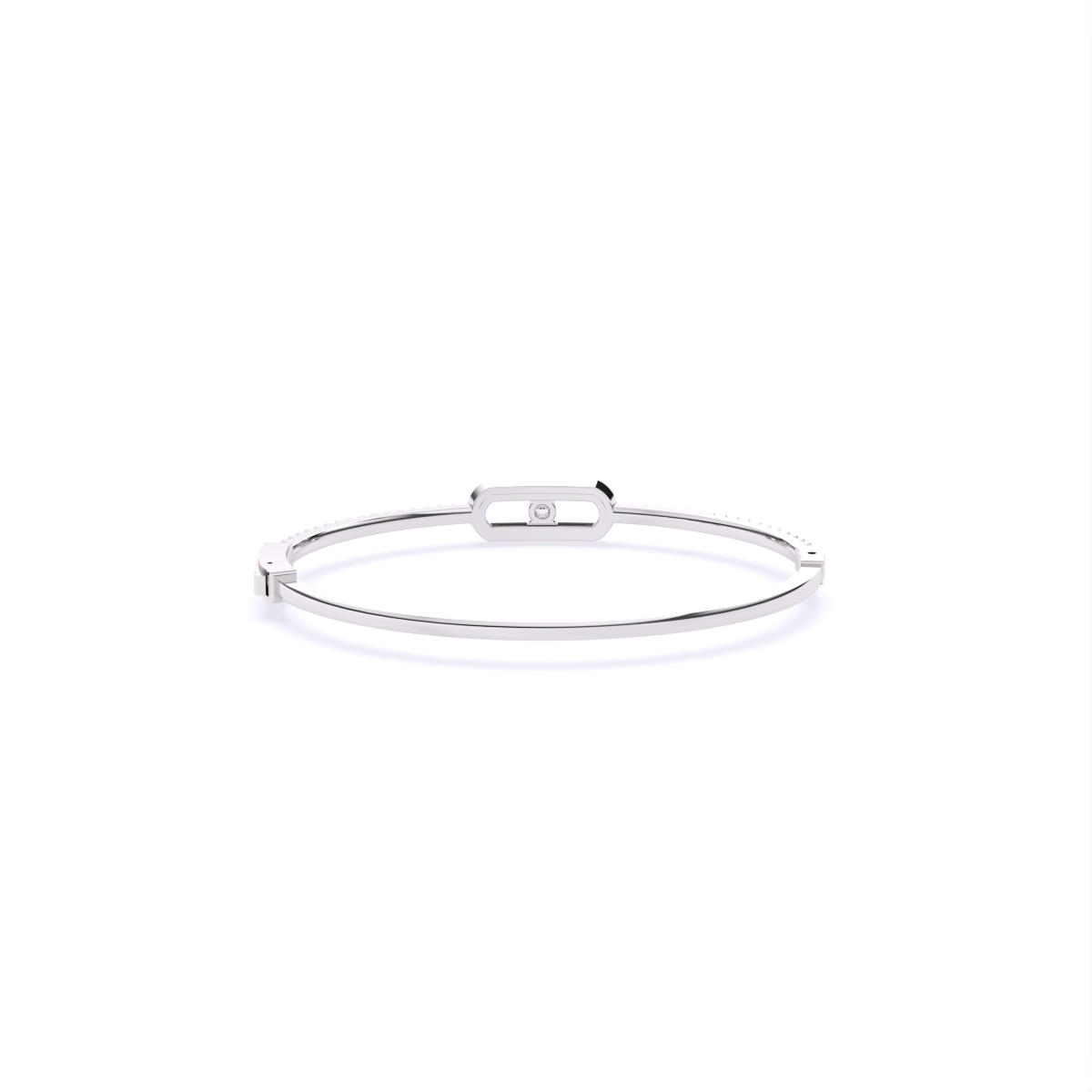 Sleek And Stylish Kada Style Diamond Bracelet