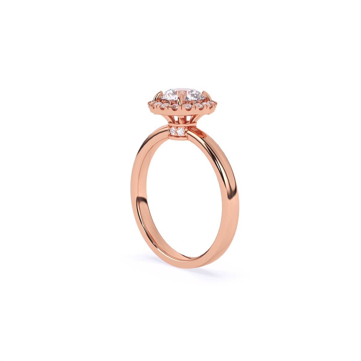 Brilliant Round Solitaire Diamond Ring