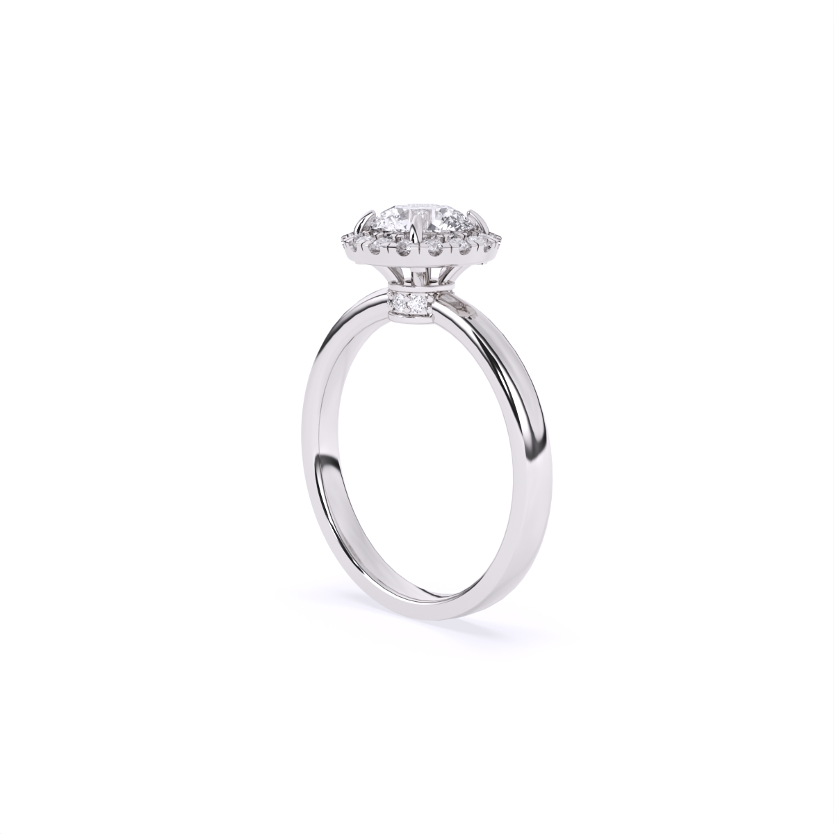 Brilliant Round Solitaire Diamond Ring