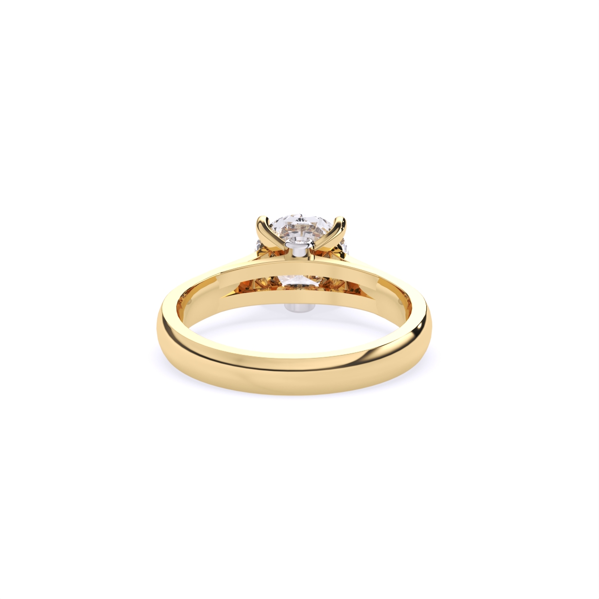 Stunning Single Solitaire Diamond Engagement Ring