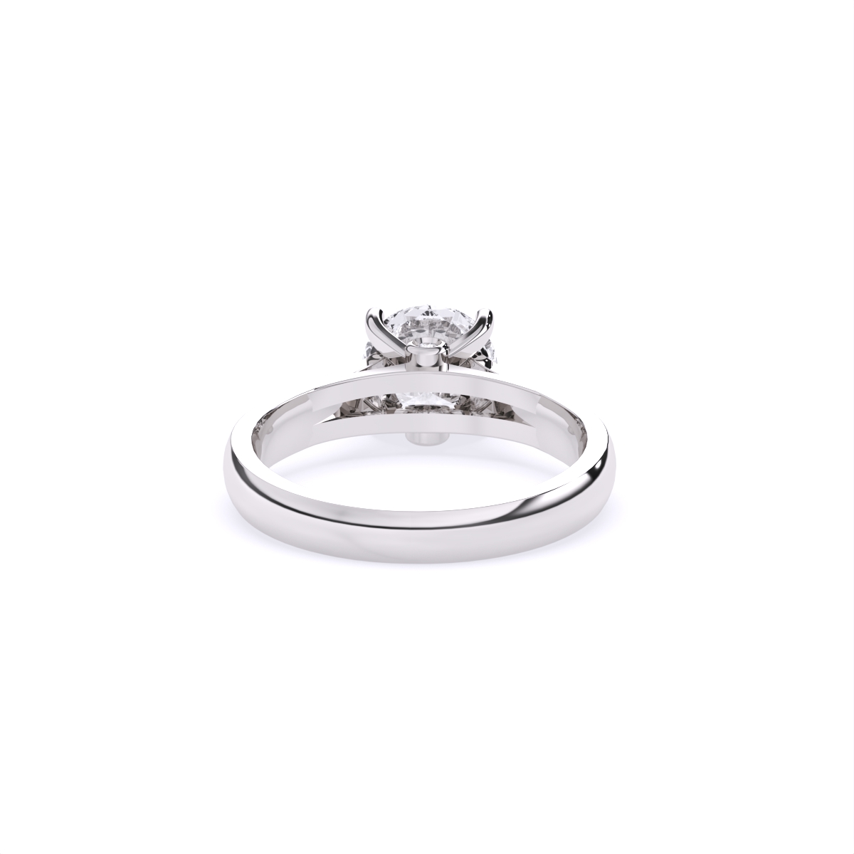 Stunning Single Solitaire Diamond Engagement Ring