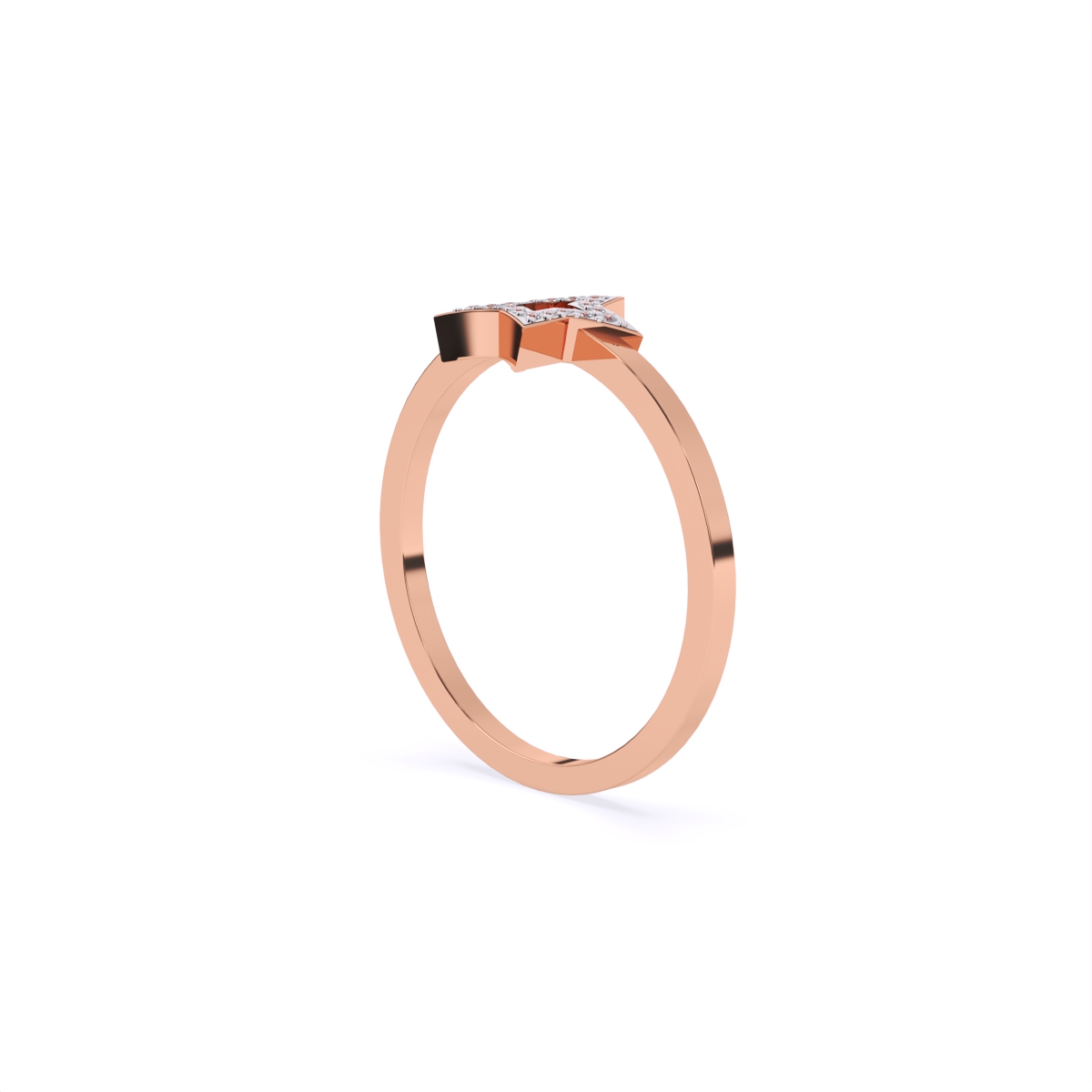 Star Glam With Diamond Ring