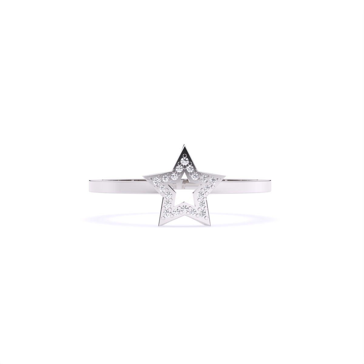 Star Glam With Diamond Ring