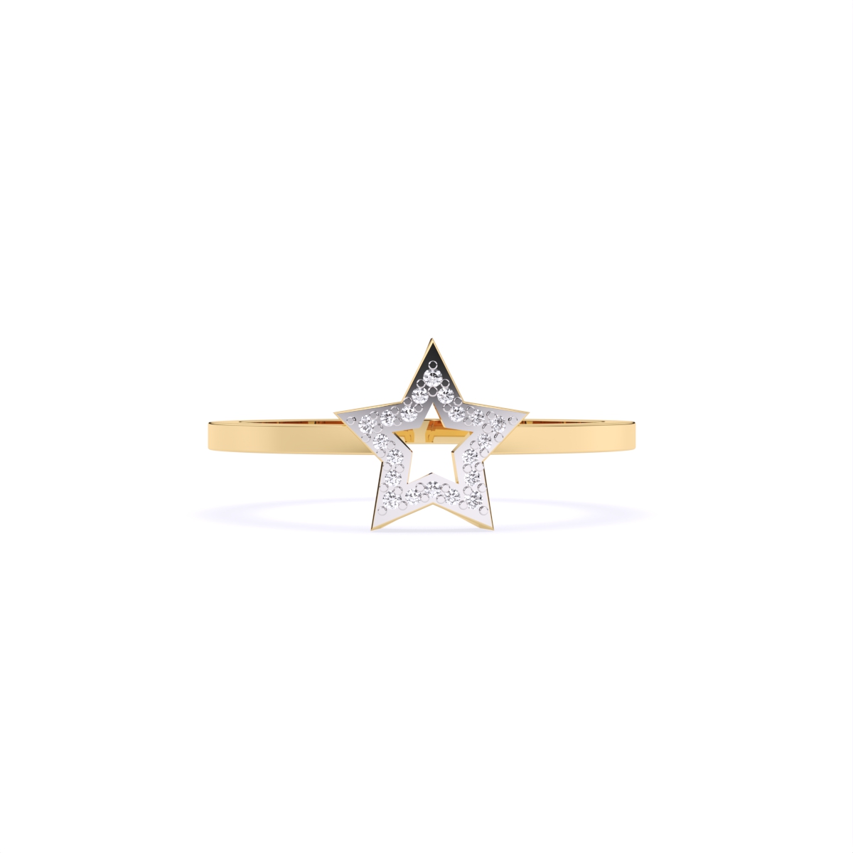 Star Glam With Diamond Ring
