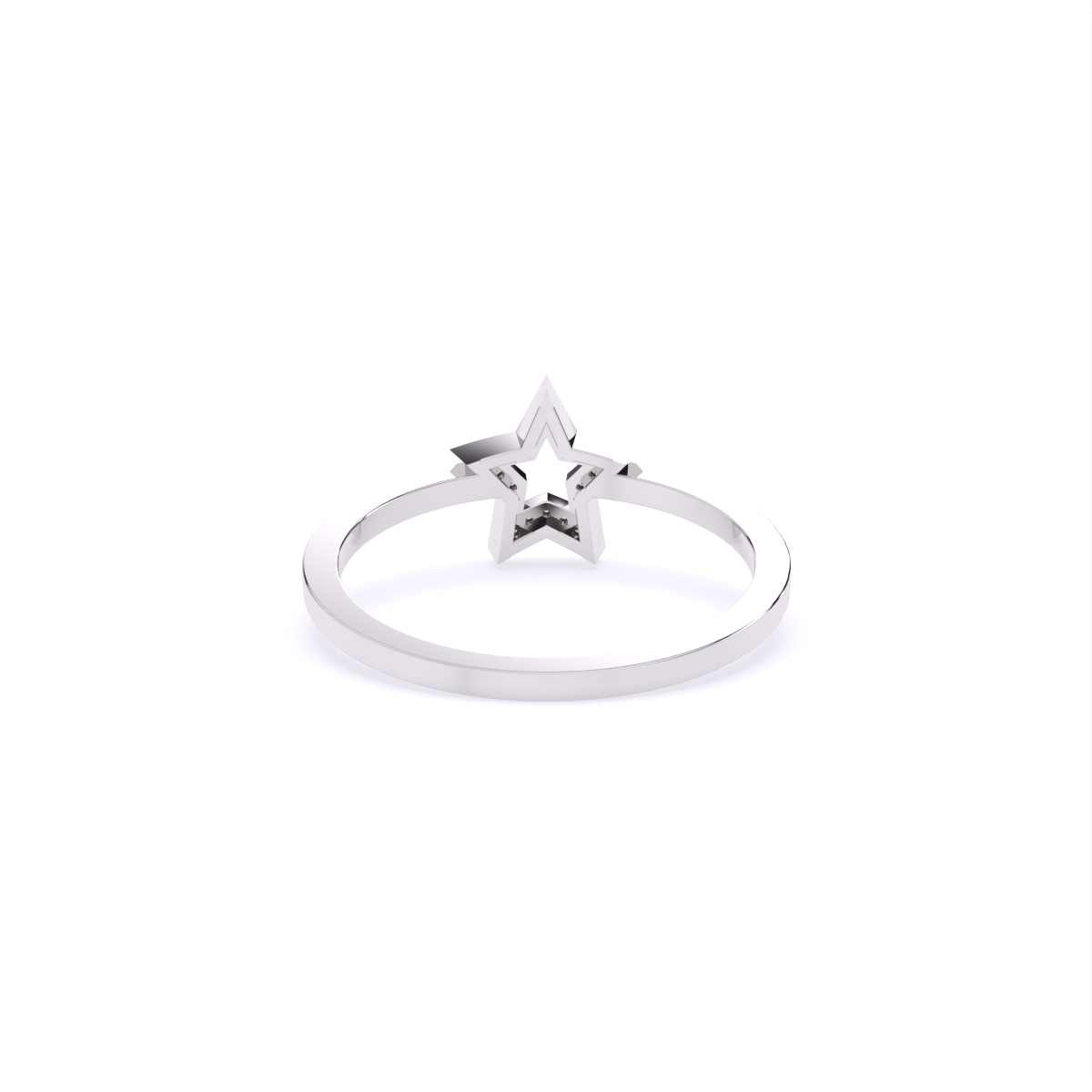 Star Glam With Diamond Ring