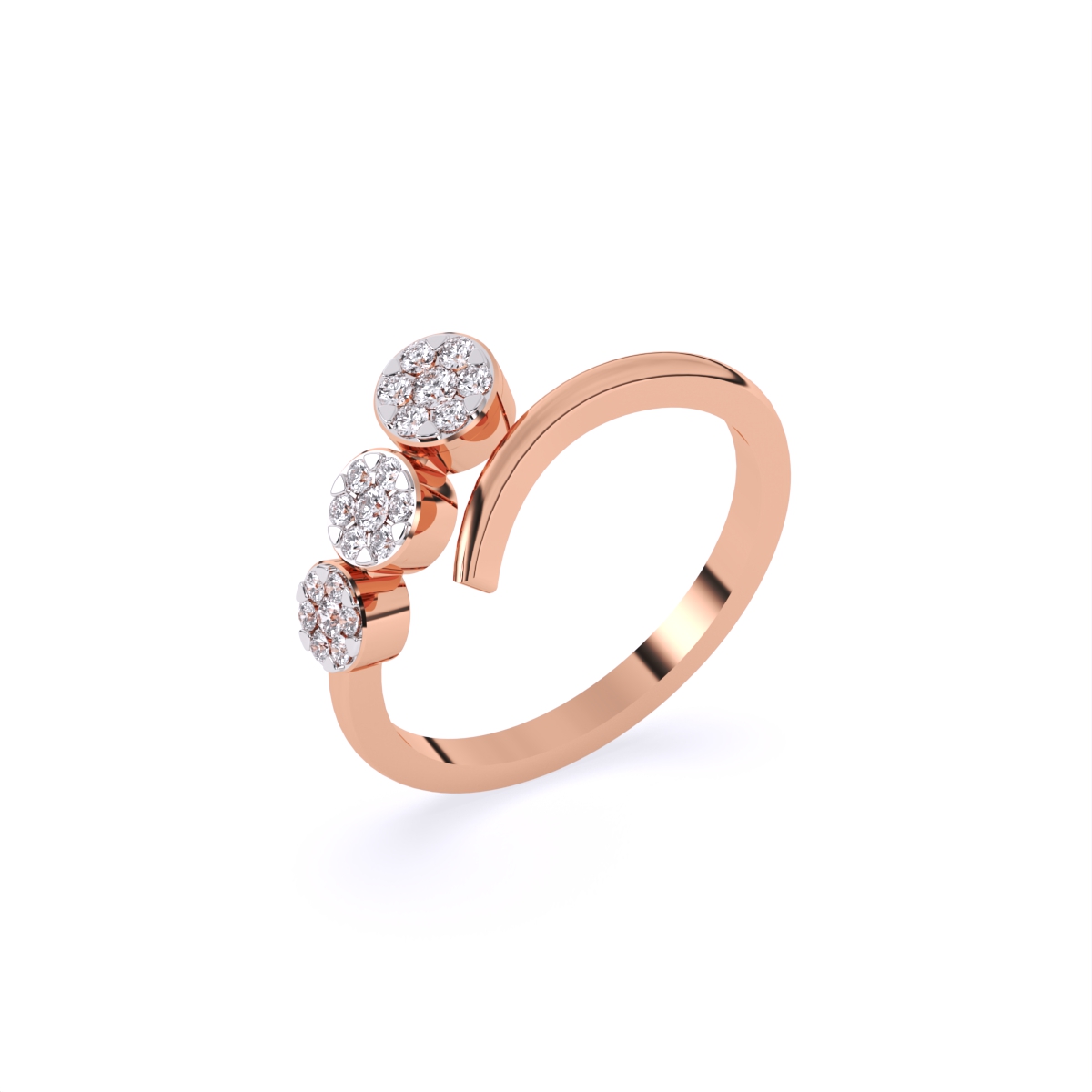 Minimal Grace Mini Style Diamond Ring