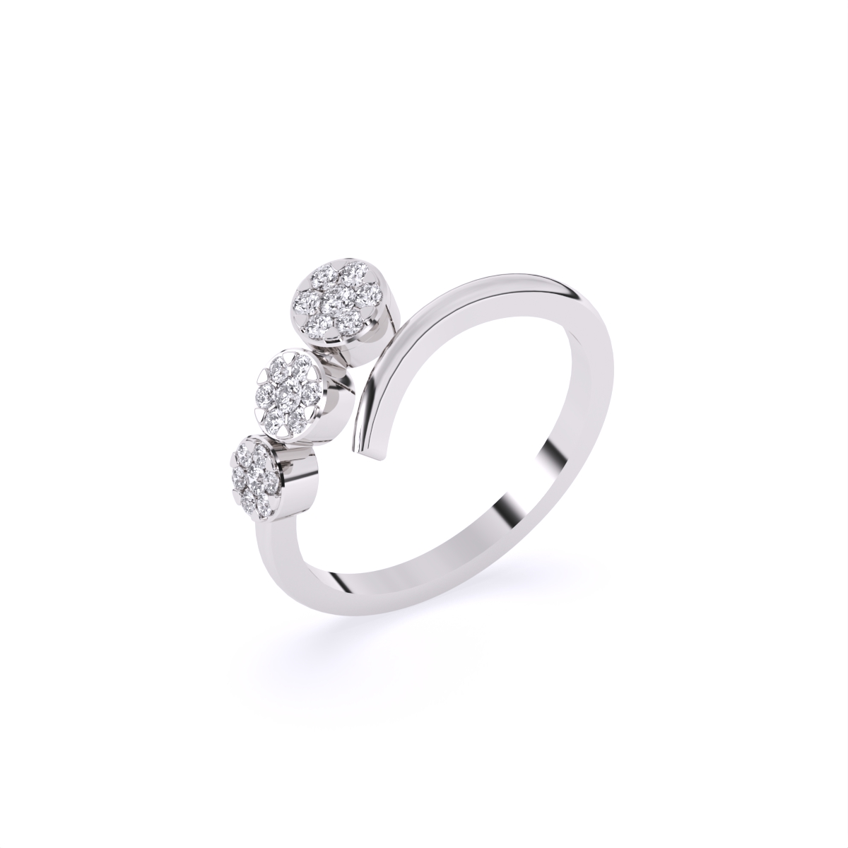 Minimal Grace Mini Style Diamond Ring