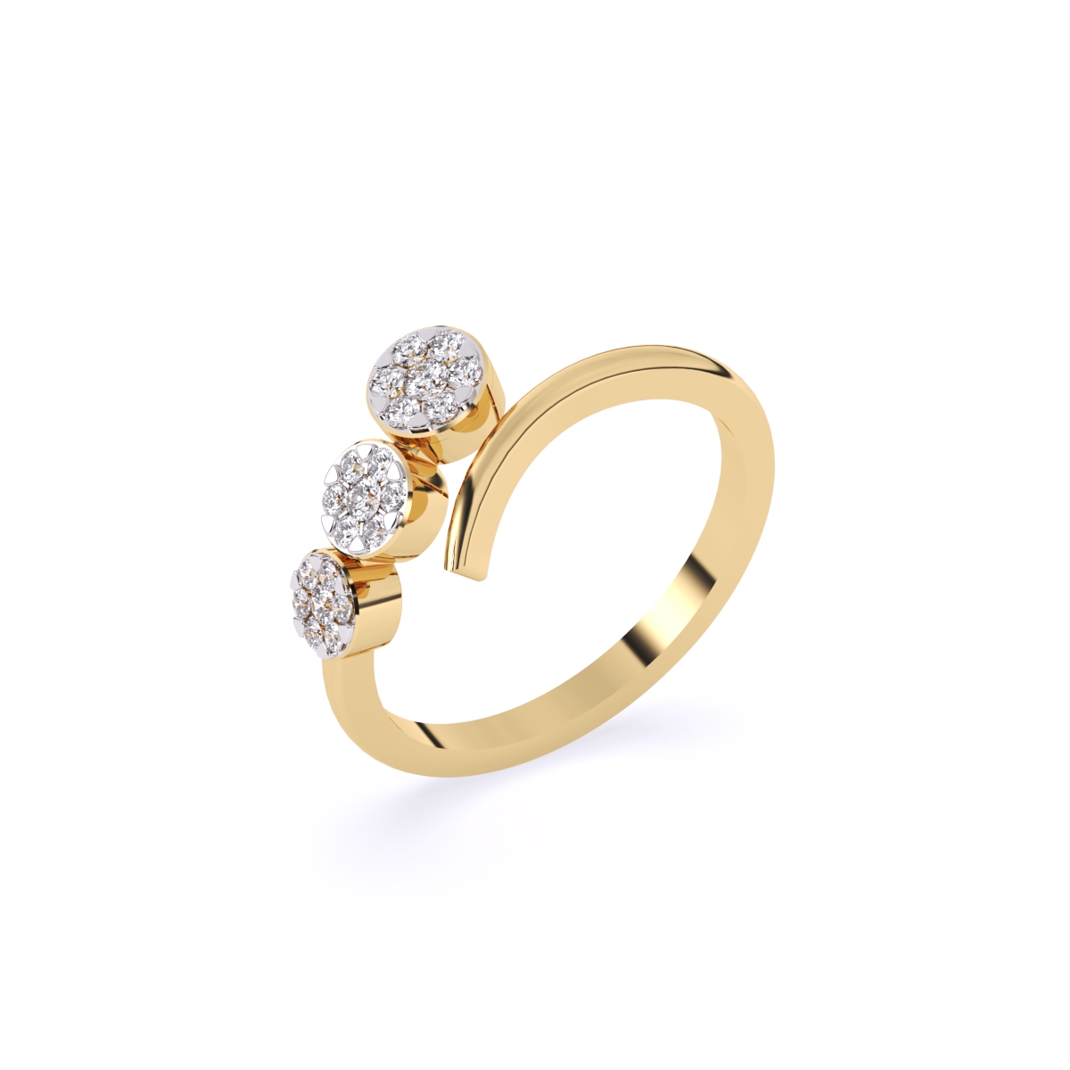 Minimal Grace Mini Style Diamond Ring