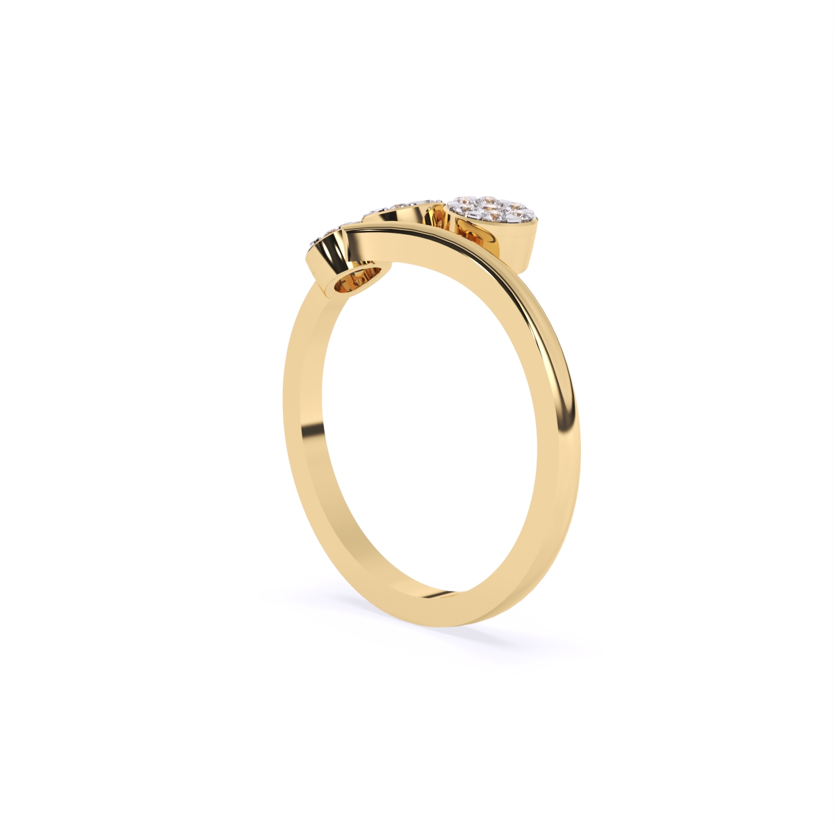 Minimal Grace Mini Style Diamond Ring