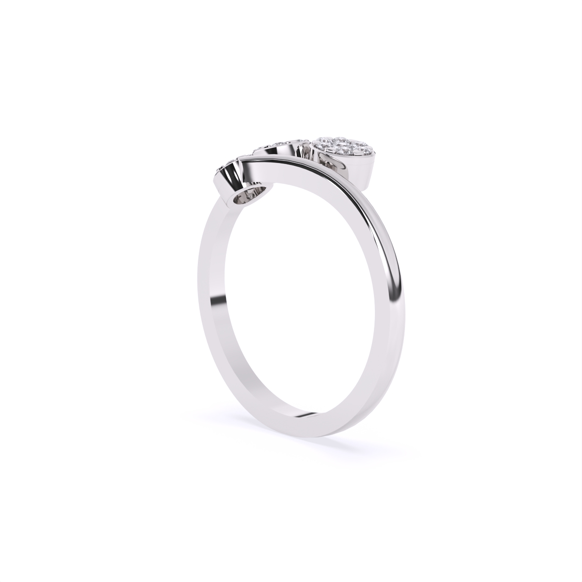 Minimal Grace Mini Style Diamond Ring