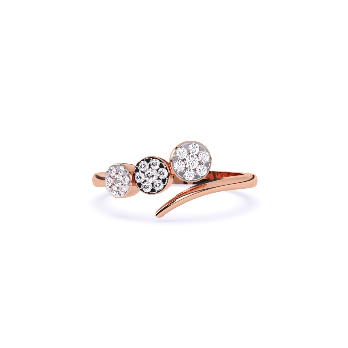 Minimal Grace Mini Style Diamond Ring