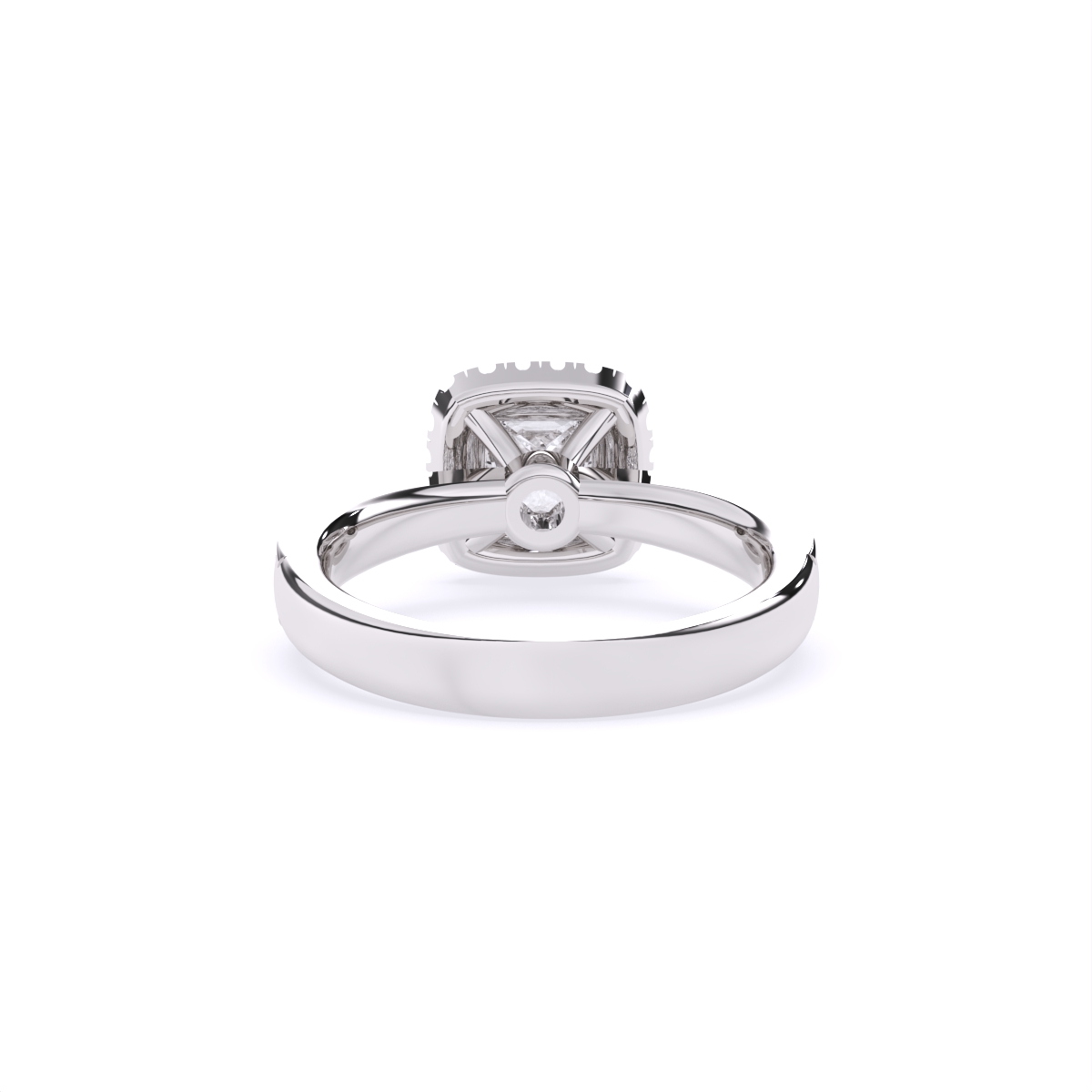 Elevated Diamond Engagement Lift Ring