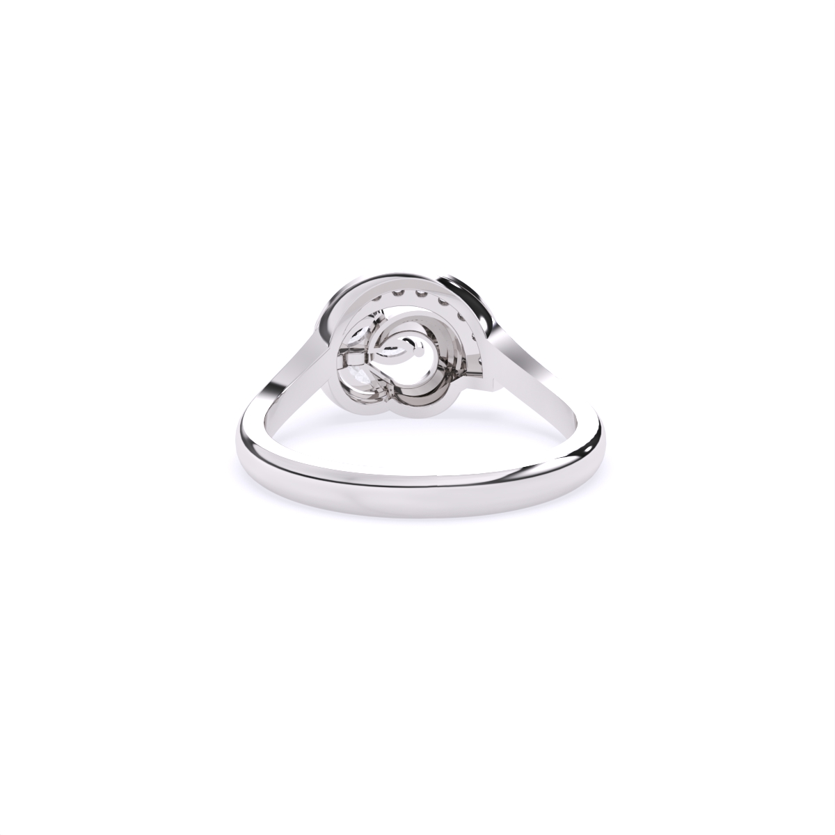 Casual Glam Leaf Diamond Ring