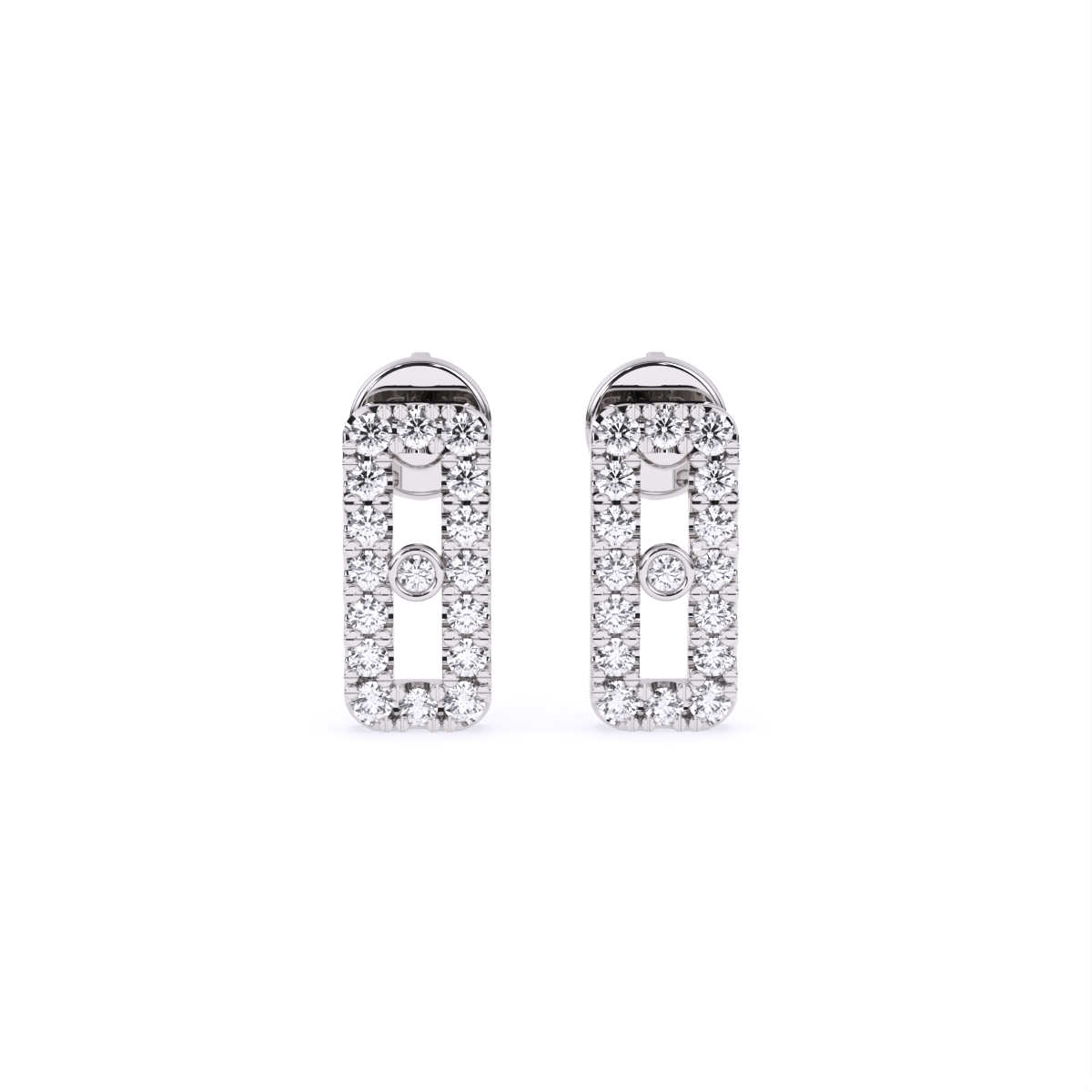 Delicate Radiance Diamond Studs earrings