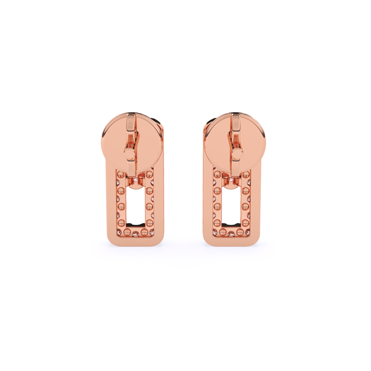 Delicate Radiance Diamond Studs earrings