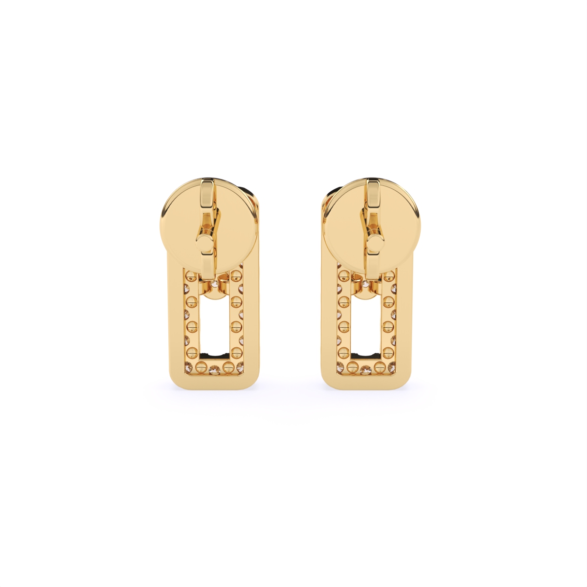 Delicate Radiance Diamond Studs earrings
