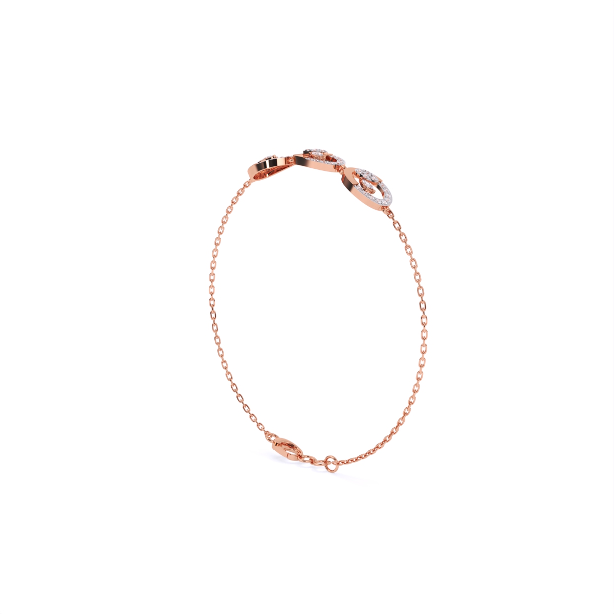 Allure Marquise Diamond Link Bracelet