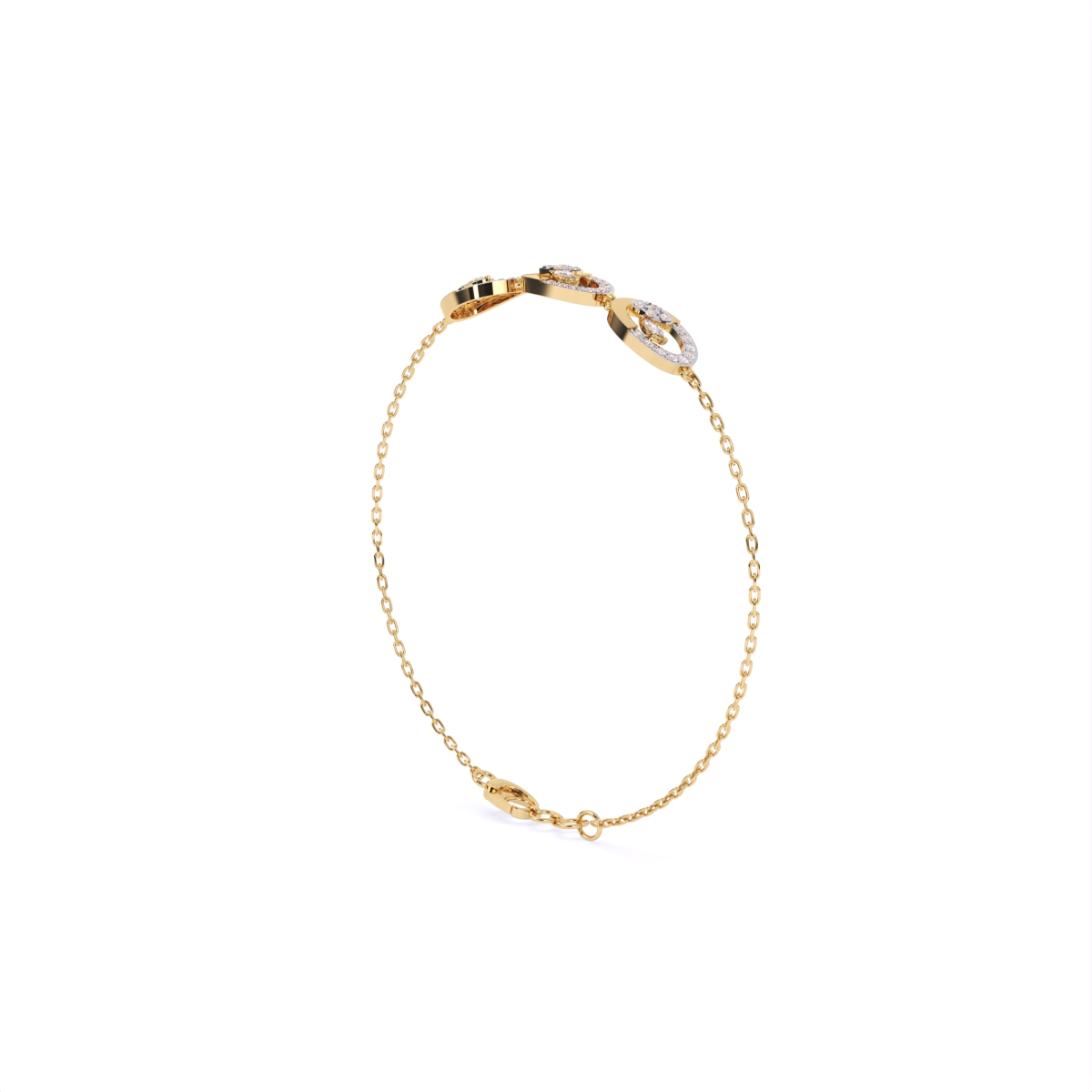 Allure Marquise Diamond Link Bracelet