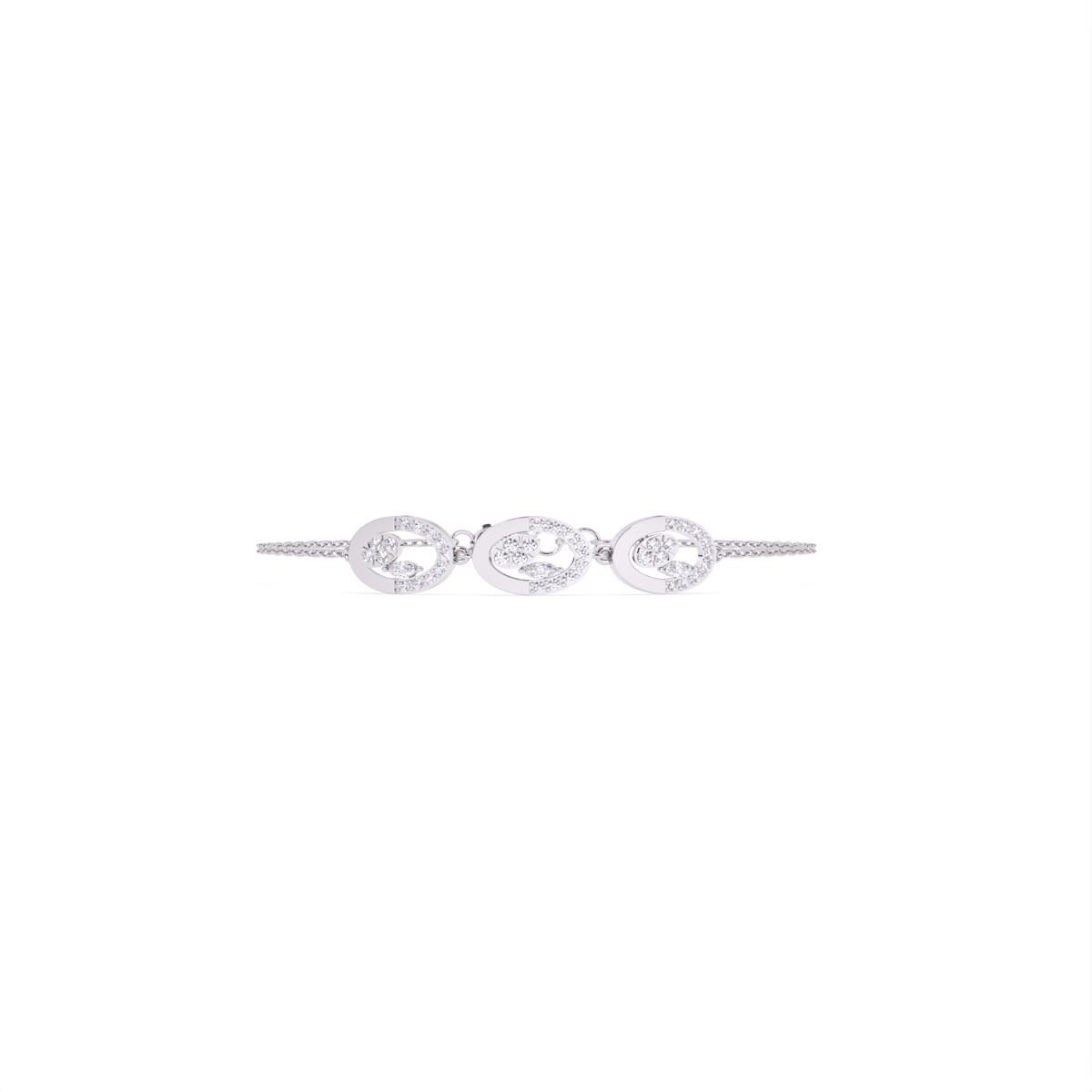 Allure Marquise Diamond Link Bracelet