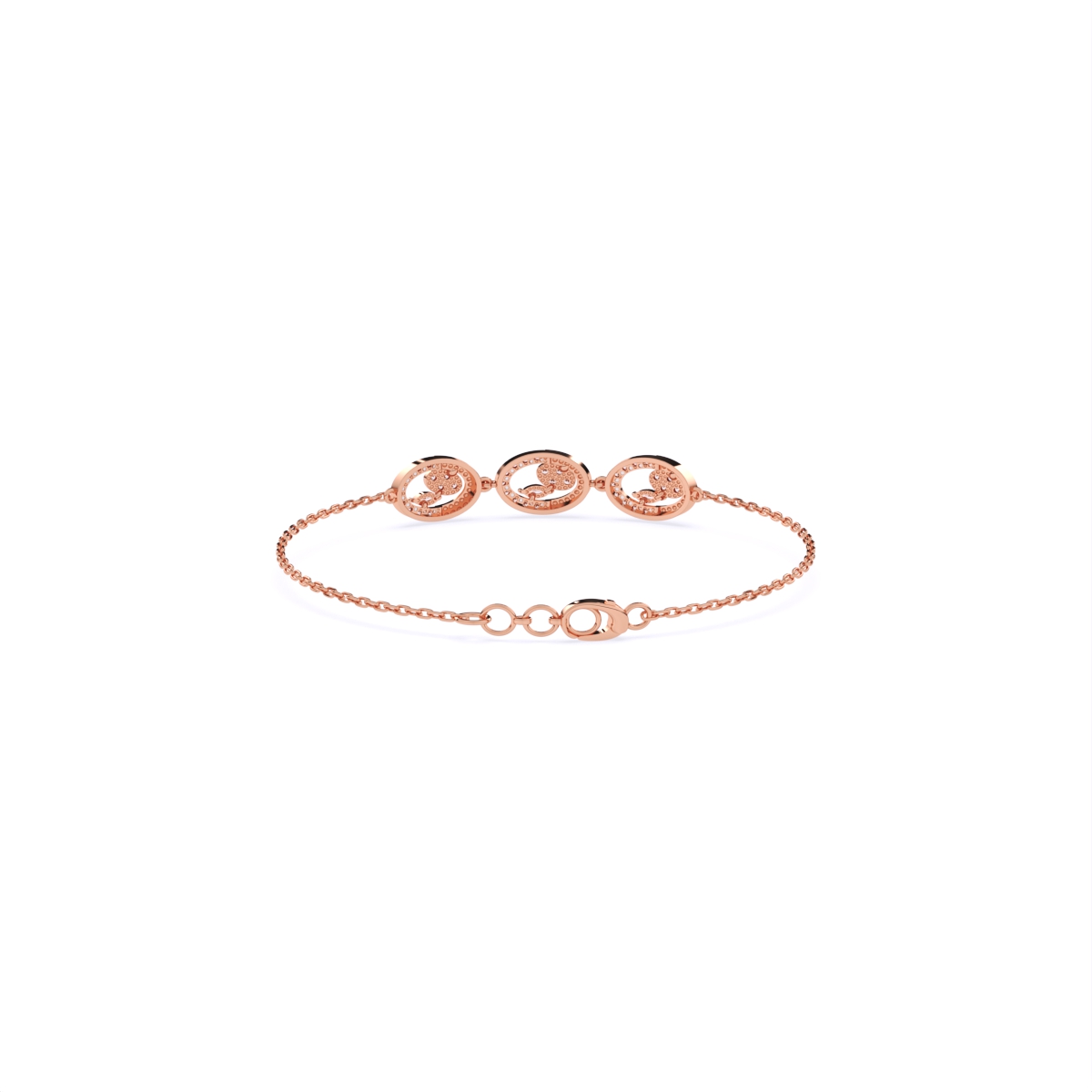 Allure Marquise Diamond Link Bracelet