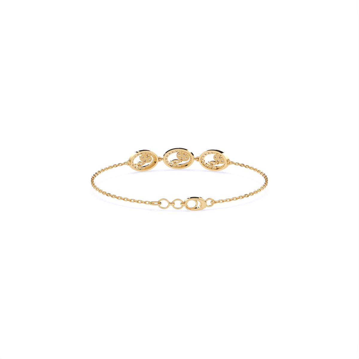 Allure Marquise Diamond Link Bracelet