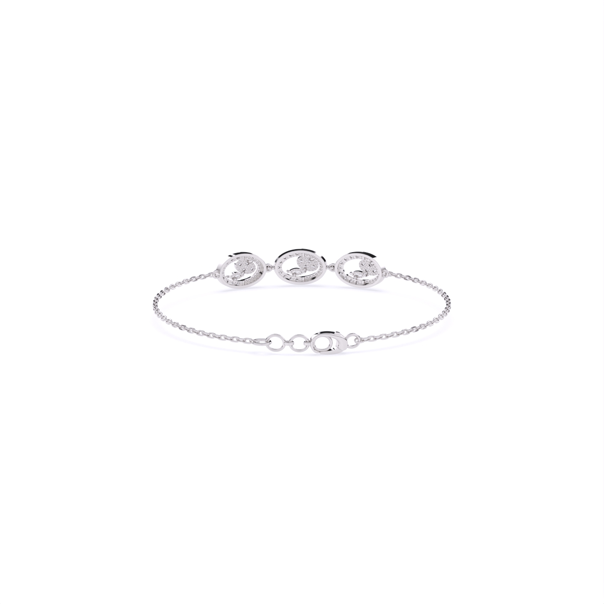 Allure Marquise Diamond Link Bracelet