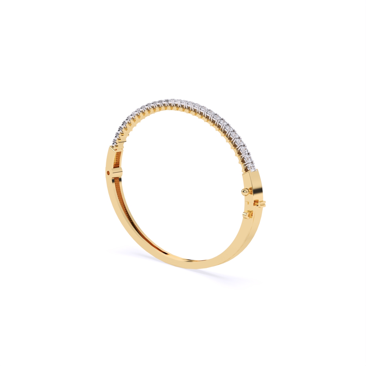 Radiant Look Diamond Bracelet in Sleek Design