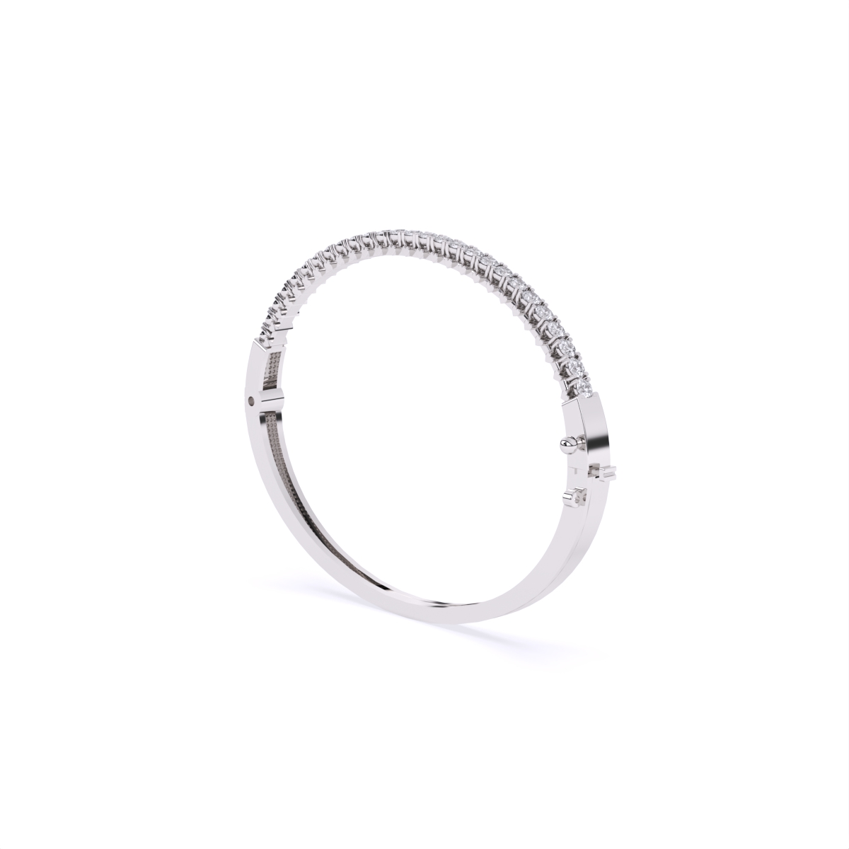 Radiant Look Diamond Bracelet in Sleek Design