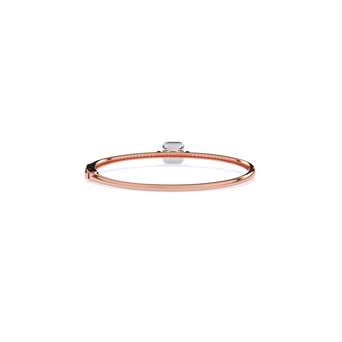 Elegant Square Frame Mini Diamond Bracelet
