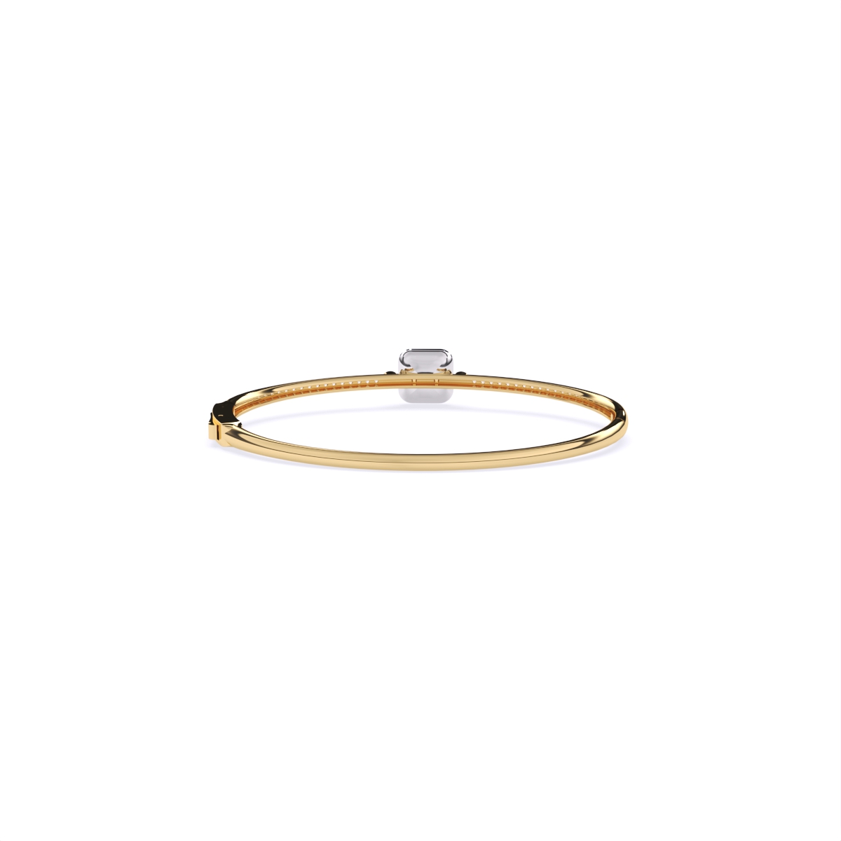 Elegant Square Frame Mini Diamond Bracelet