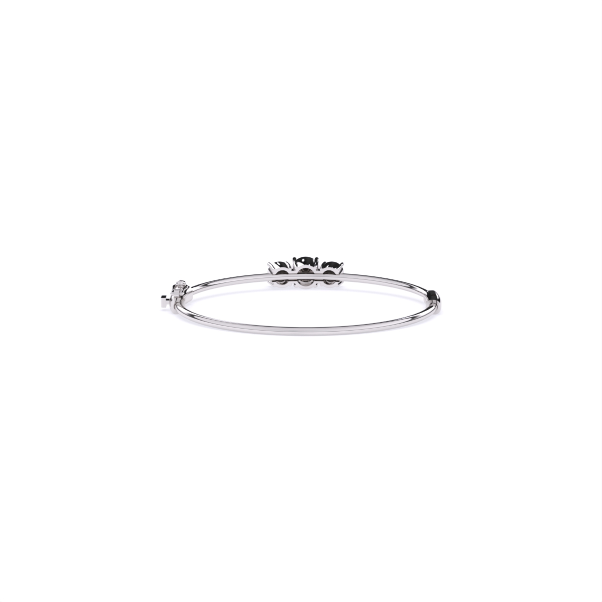 Bold Round Solitaires Diamond Bracelet