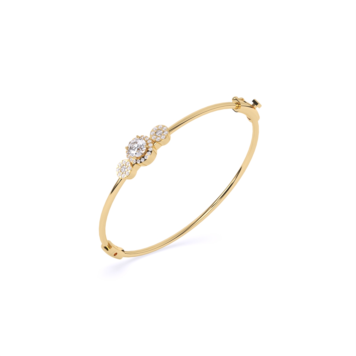 Minimalist Grace Solitaire Bar Diamond Bracelet