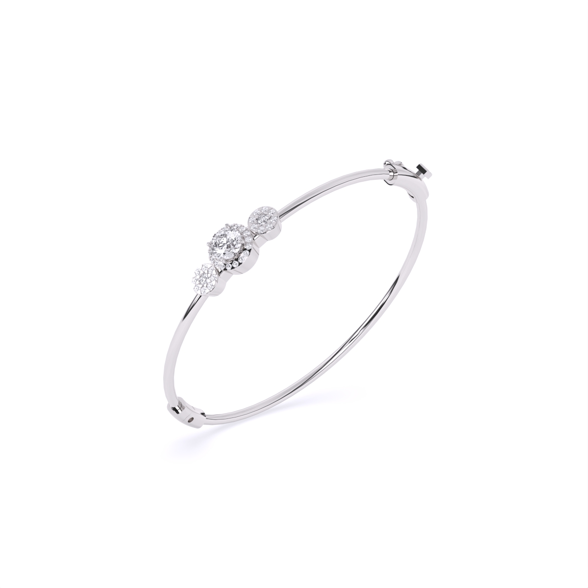 Minimalist Grace Solitaire Bar Diamond Bracelet