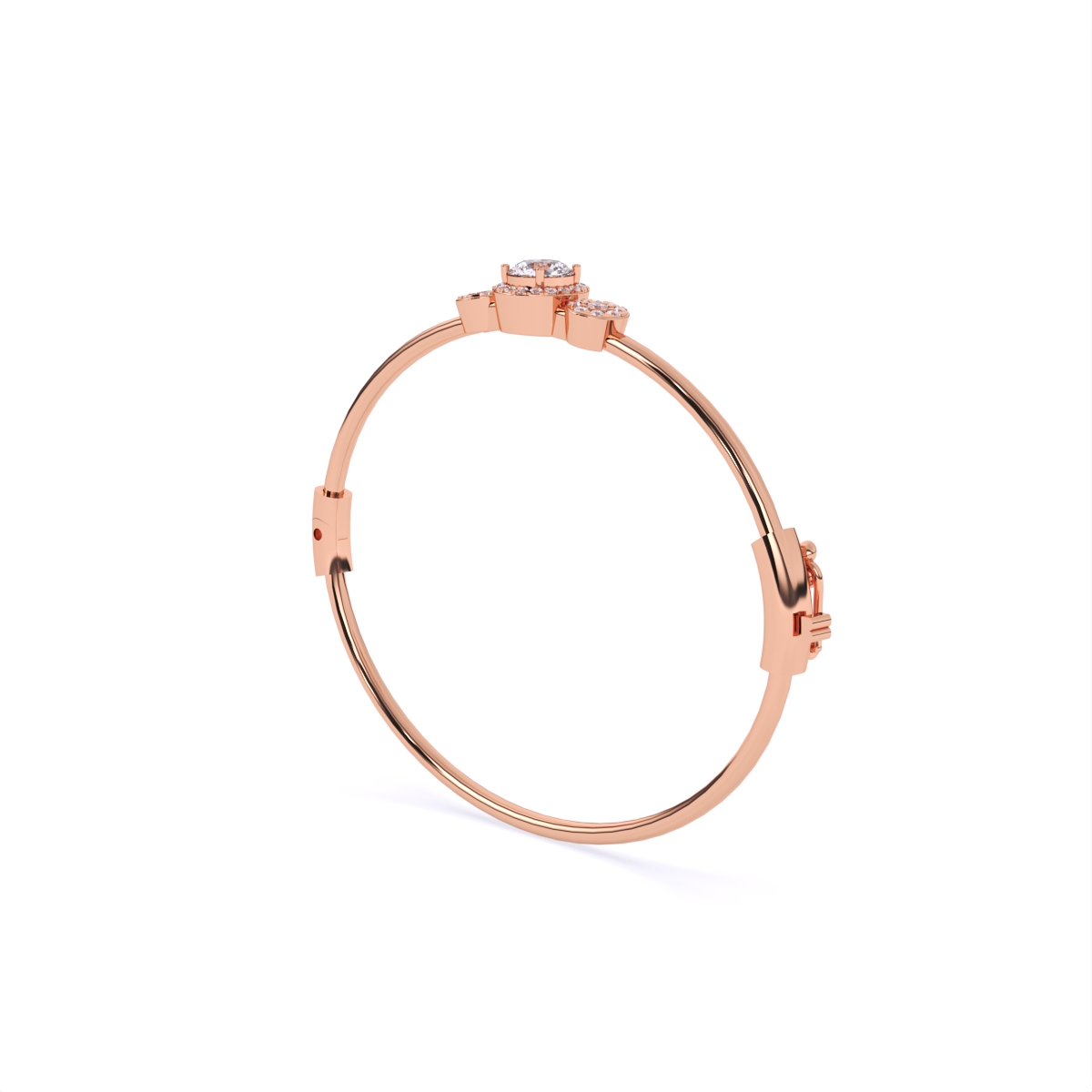 Minimalist Grace Solitaire Bar Diamond Bracelet