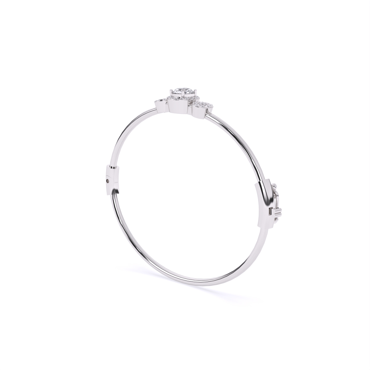 Minimalist Grace Solitaire Bar Diamond Bracelet