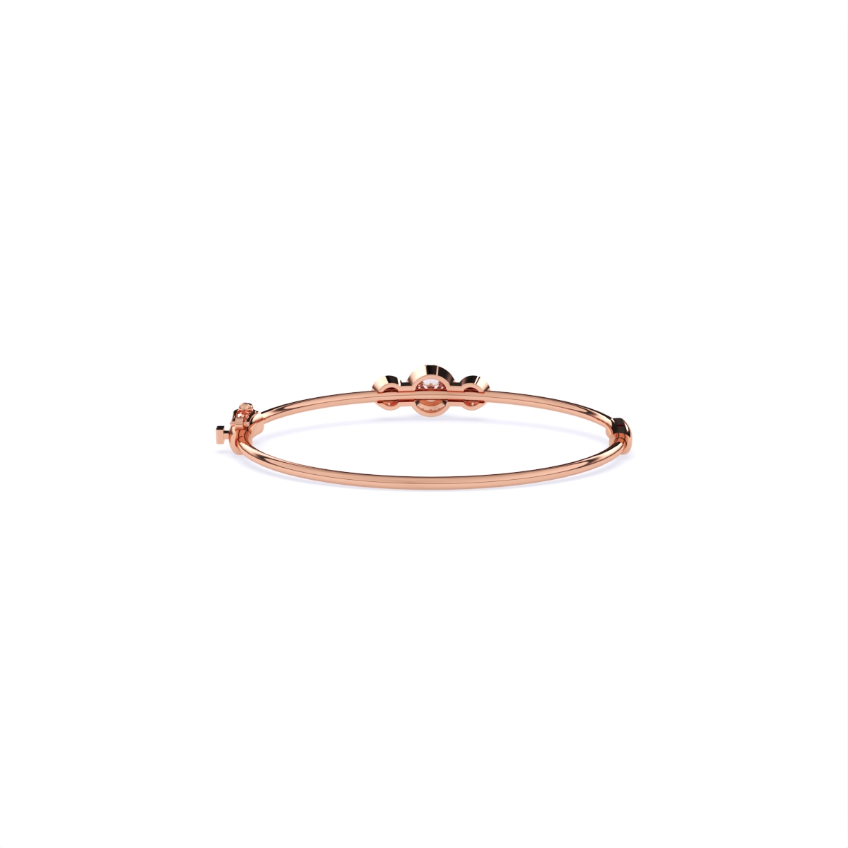 Minimalist Grace Solitaire Bar Diamond Bracelet