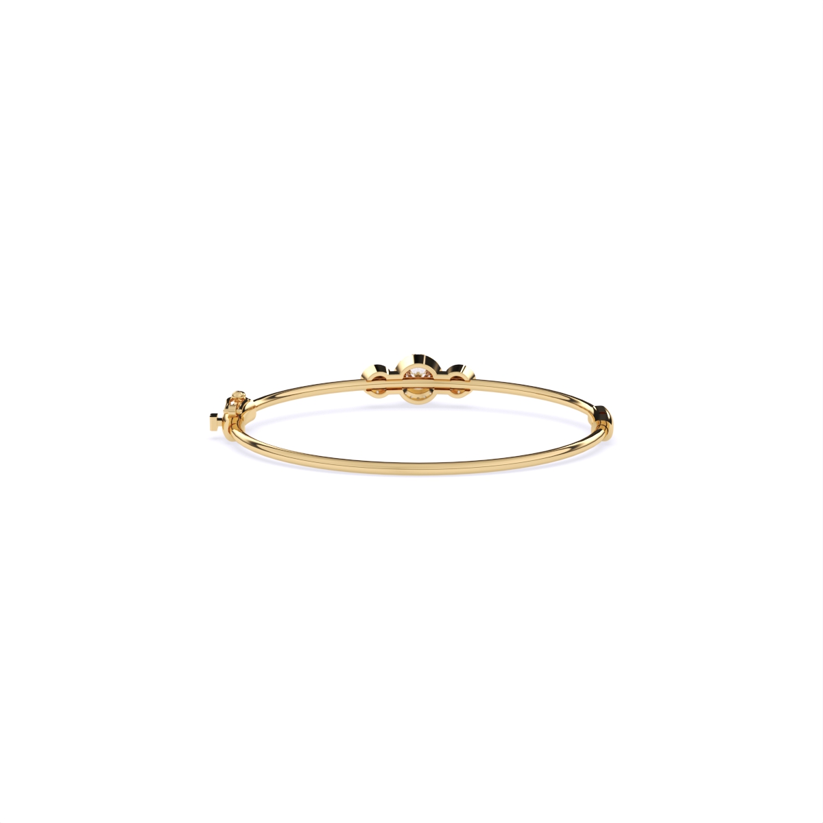 Minimalist Grace Solitaire Bar Diamond Bracelet