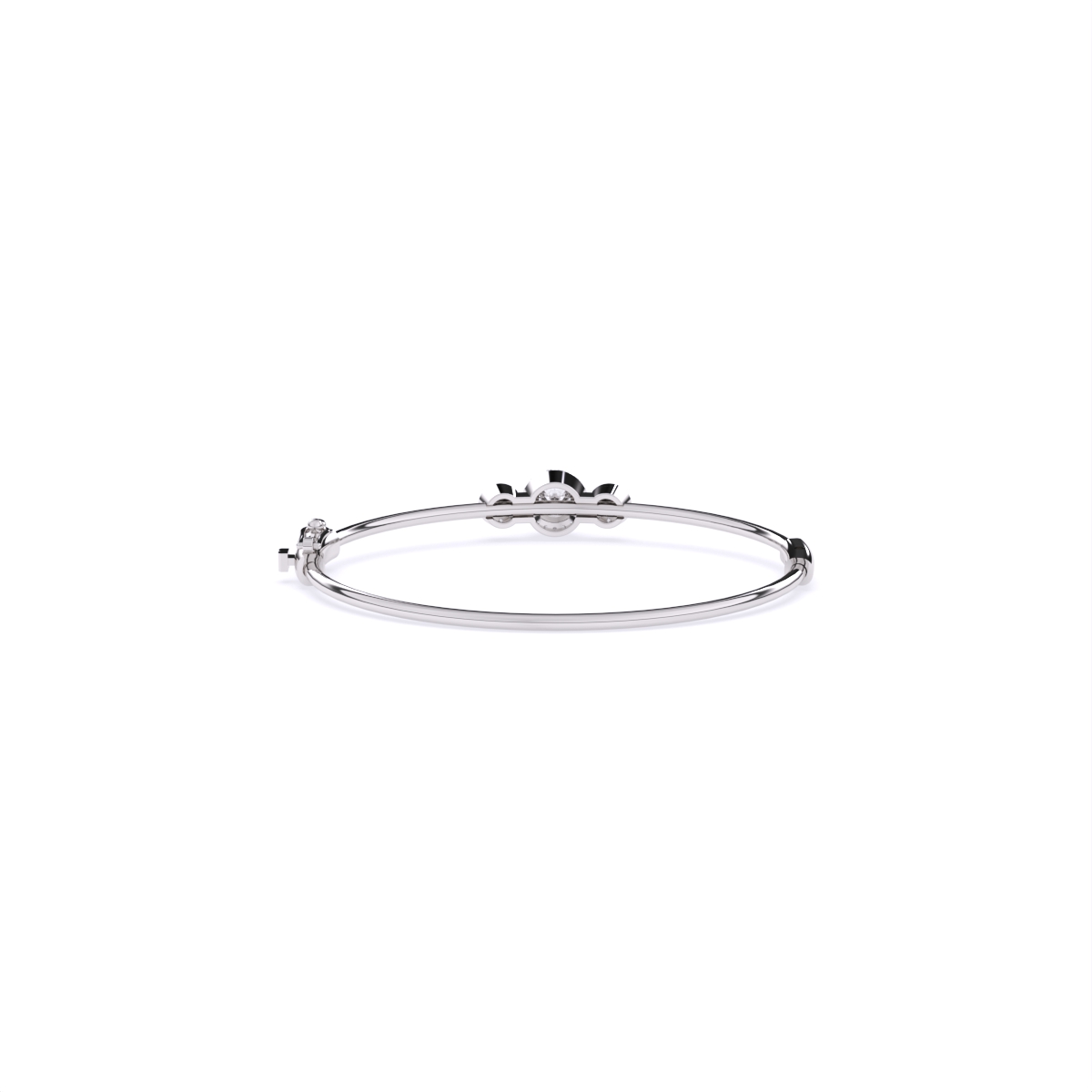 Minimalist Grace Solitaire Bar Diamond Bracelet