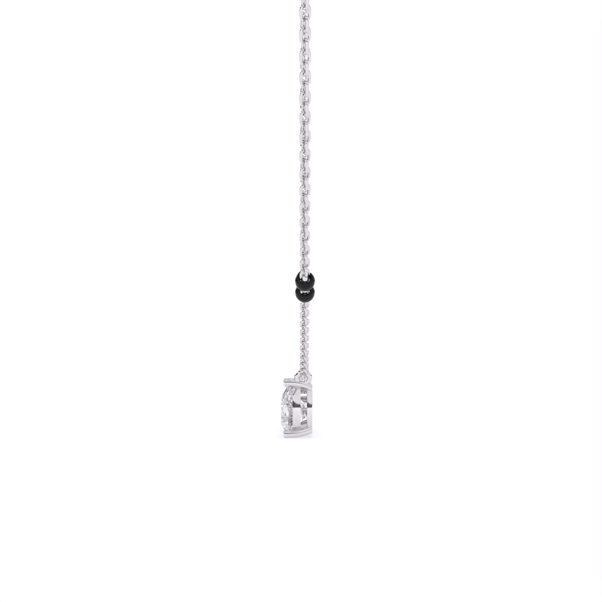 Round Meets Drop Design Pendant Mangalsutra