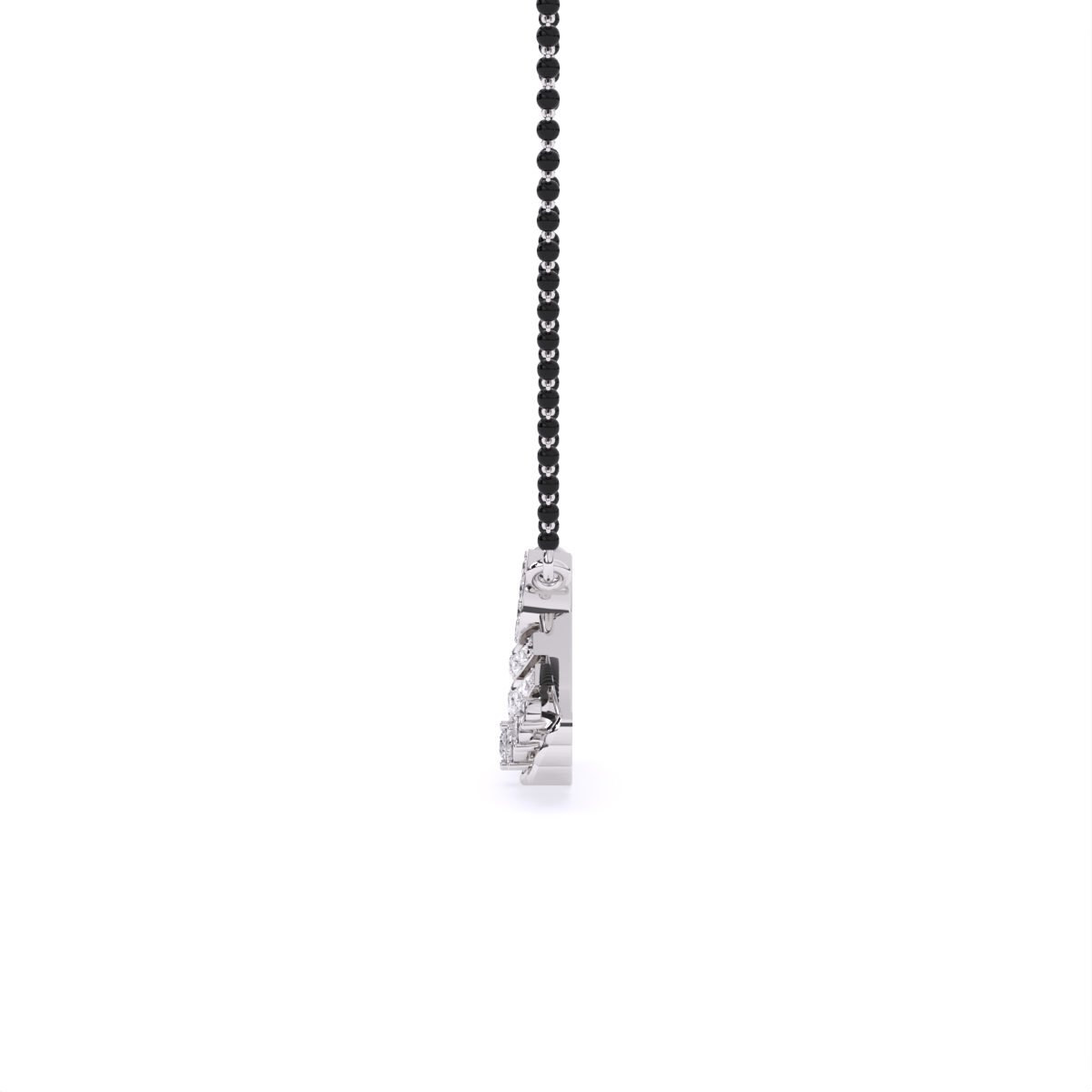 Modern Bell-Cut Style Pendant Mangalsutra