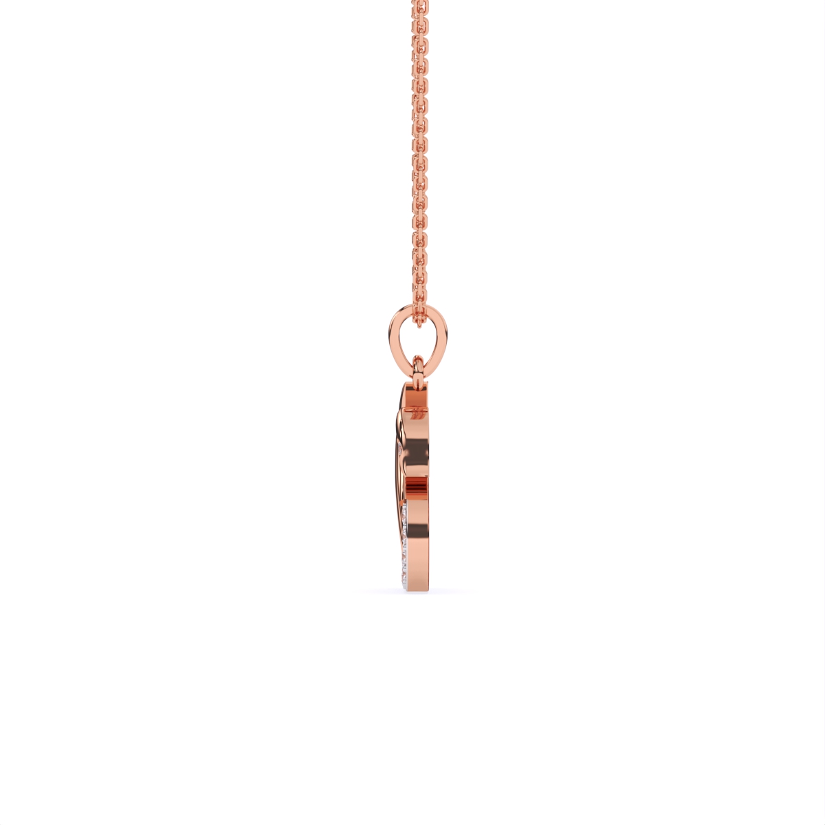 Love Grace Swan Diamond Pendant
